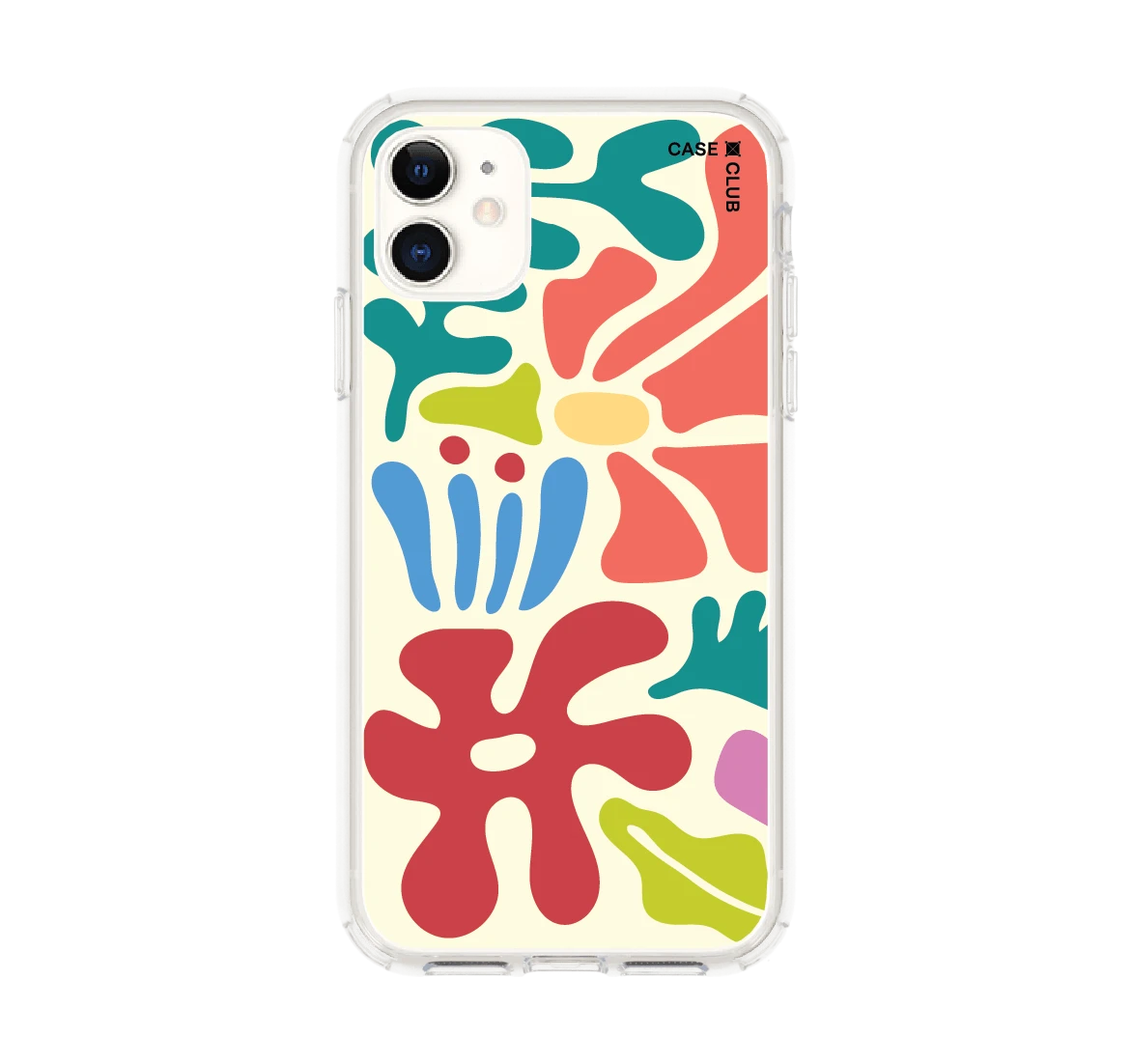 เคสใส iphone 11 ดอกไม้มินิมอล